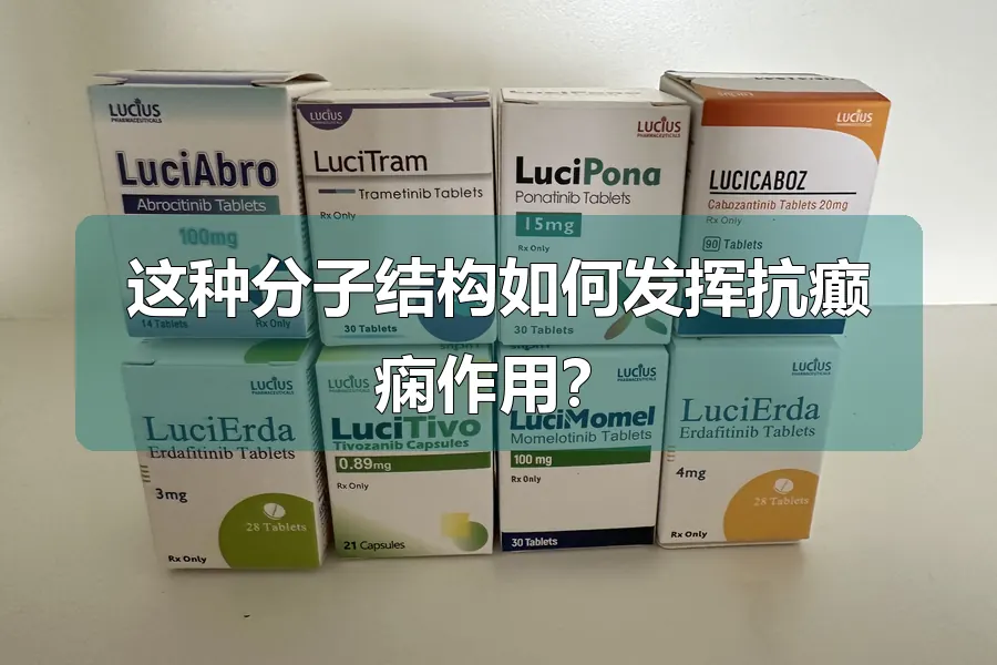 这种分子结构如何发挥抗癫痫作用？